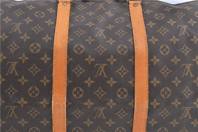 Auth Louis Vuitton Monogram Keepall Bandouliere 60 Boston Bag M41412 LV H9905