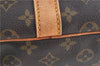 Auth Louis Vuitton Monogram Keepall Bandouliere 60 Boston Bag M41412 LV H9905