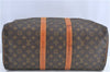 Authentic Louis Vuitton Monogram Keepall 45 Boston Bag M41428 LV H9907