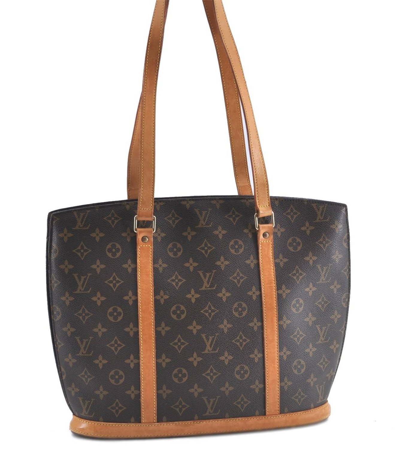 Authentic Louis Vuitton Monogram Babylone Shoulder Tote Bag M51102 LV H9919