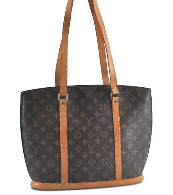 Authentic Louis Vuitton Monogram Babylone Shoulder Tote Bag M51102 LV H9919