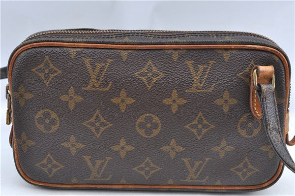 Auth Louis Vuitton Monogram Marly Bandouliere Shoulder Cross Bag M51828 LV H9920