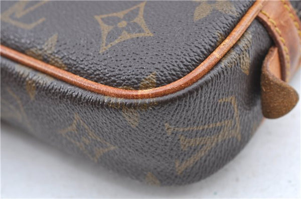 Auth Louis Vuitton Monogram Marly Bandouliere Shoulder Cross Bag M51828 LV H9920