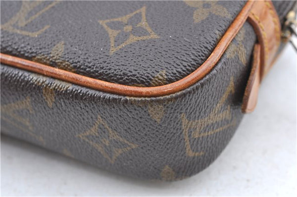 Auth Louis Vuitton Monogram Marly Bandouliere Shoulder Cross Bag M51828 LV H9920