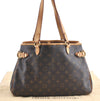 Authentic Louis Vuitton Monogram Batignolles Horizontal Tote Bag M51154 LV H9921