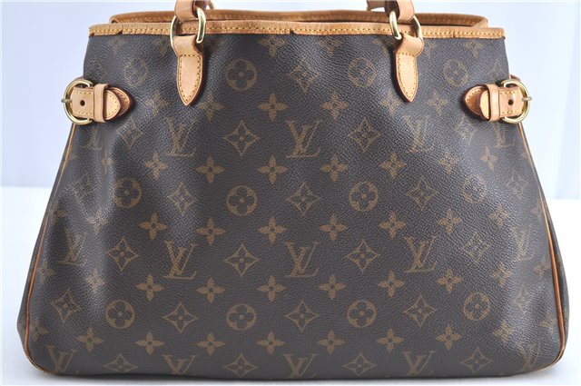 Authentic Louis Vuitton Monogram Batignolles Horizontal Tote Bag M51154 LV H9921