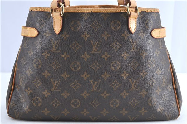 Authentic Louis Vuitton Monogram Batignolles Horizontal Tote Bag M51154 LV H9921