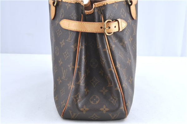 Authentic Louis Vuitton Monogram Batignolles Horizontal Tote Bag M51154 LV H9921