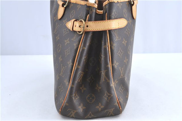 Authentic Louis Vuitton Monogram Batignolles Horizontal Tote Bag M51154 LV H9921