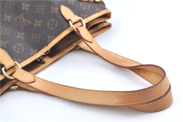 Authentic Louis Vuitton Monogram Batignolles Horizontal Tote Bag M51154 LV H9921