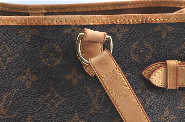 Authentic Louis Vuitton Monogram Batignolles Horizontal Tote Bag M51154 LV H9921