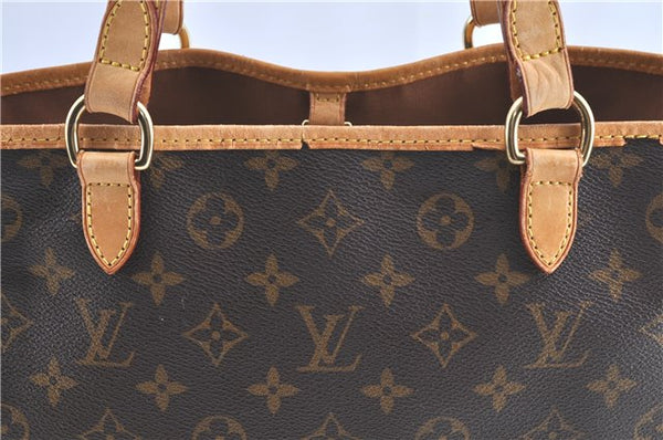 Authentic Louis Vuitton Monogram Batignolles Horizontal Tote Bag M51154 LV H9921