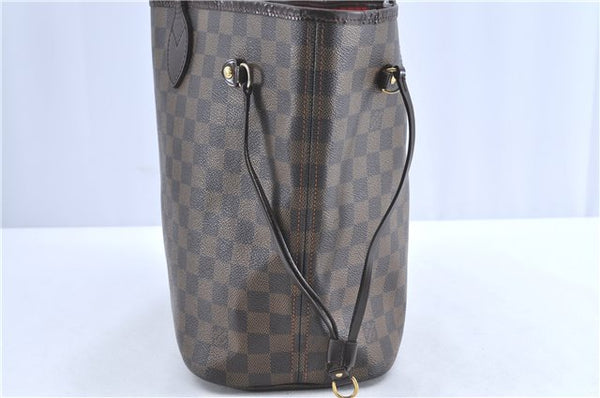 Authentic Louis Vuitton Damier Neverfull MM Tote Bag N51105 LV H9922