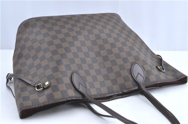 Authentic Louis Vuitton Damier Neverfull MM Tote Bag N51105 LV H9922