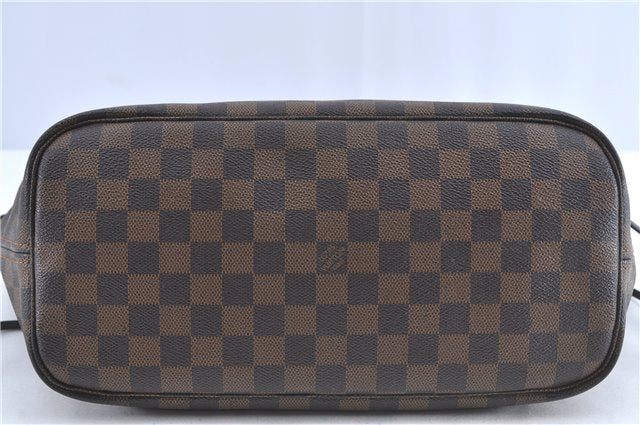 Authentic Louis Vuitton Damier Neverfull MM Tote Bag N51105 LV H9922