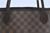 Authentic Louis Vuitton Damier Neverfull MM Tote Bag N51105 LV H9922