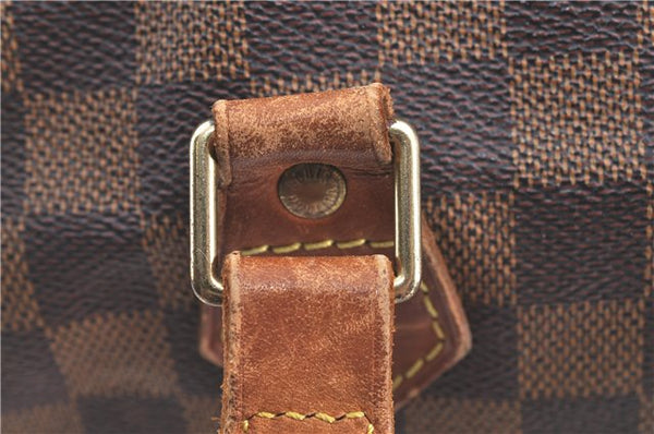 Authentic Louis Vuitton Damier Columbine 100 ANS Shoulder Bag N99037 LV H9923