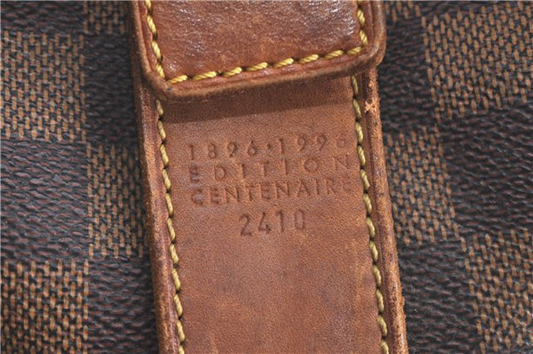 Authentic Louis Vuitton Damier Columbine 100 ANS Shoulder Bag N99037 LV H9923