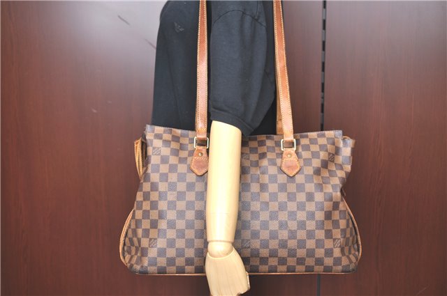 Authentic Louis Vuitton Damier Columbine 100 ANS Shoulder Bag N99037 LV H9923