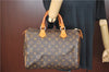 Authentic Louis Vuitton Monogram Speedy 30 Hand Boston Bag M41526 LV H9925