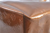 Authentic Louis Vuitton Vernis Reade MM Hand Bag Brown M91143 LV H9930