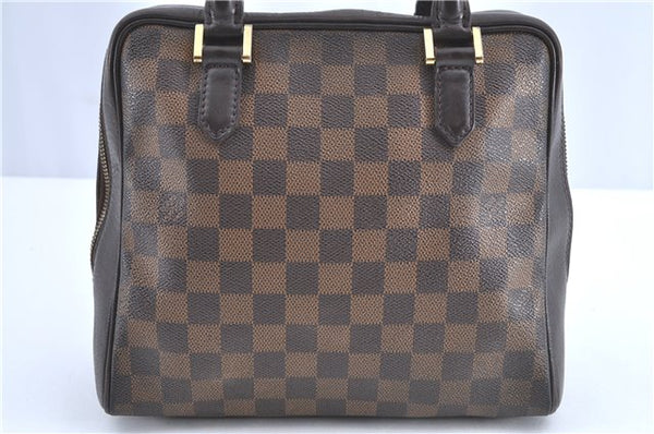 Authentic Louis Vuitton Damier Brera Hand Bag N51150 LV H9936