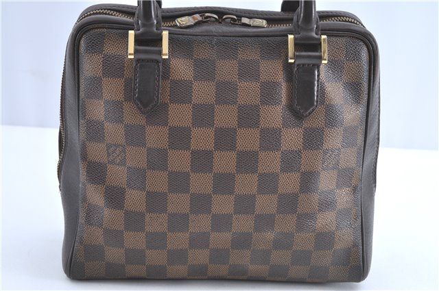 Authentic Louis Vuitton Damier Brera Hand Bag N51150 LV H9936