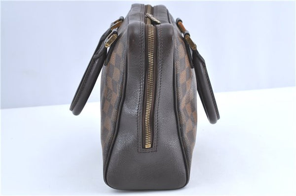 Authentic Louis Vuitton Damier Brera Hand Bag N51150 LV H9936
