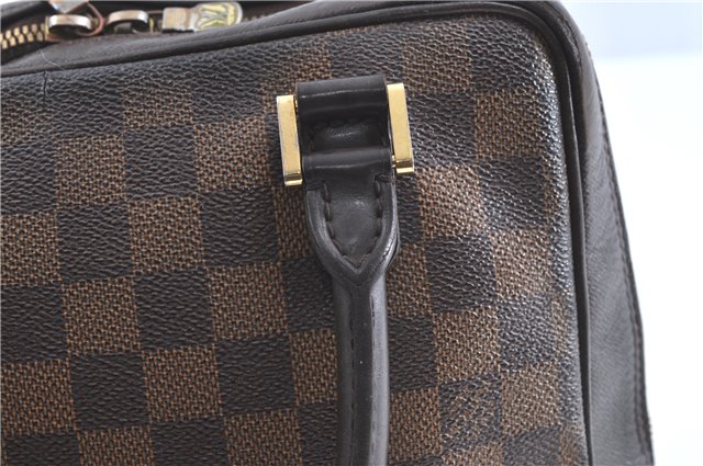 Authentic Louis Vuitton Damier Brera Hand Bag N51150 LV H9936