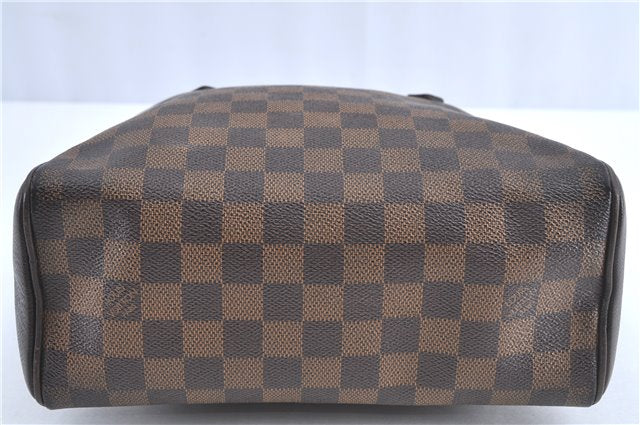 Authentic Louis Vuitton Damier Brera Hand Bag N51150 LV H9936