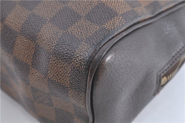 Authentic Louis Vuitton Damier Brera Hand Bag N51150 LV H9936