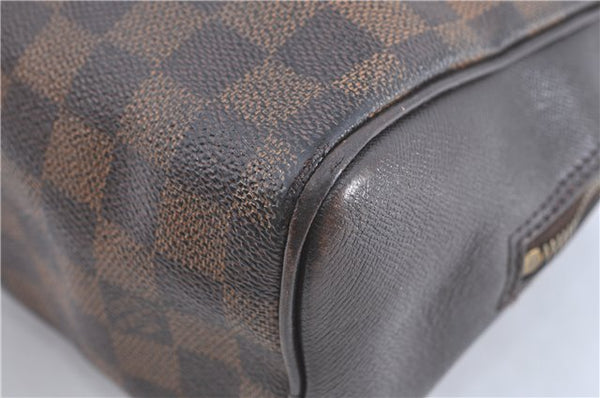 Authentic Louis Vuitton Damier Brera Hand Bag N51150 LV H9936