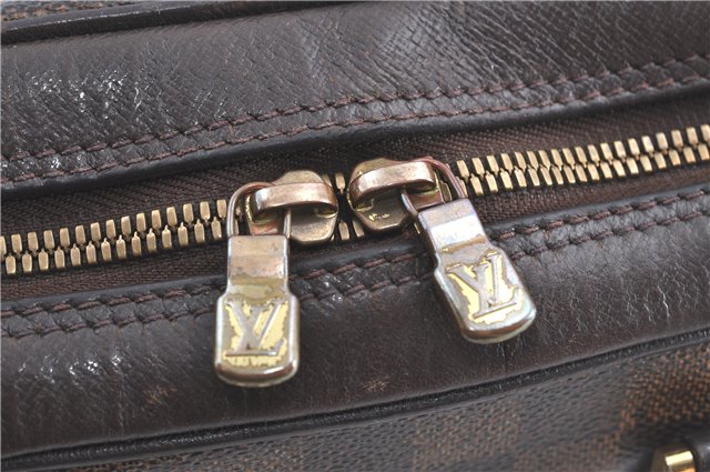 Authentic Louis Vuitton Damier Brera Hand Bag N51150 LV H9936