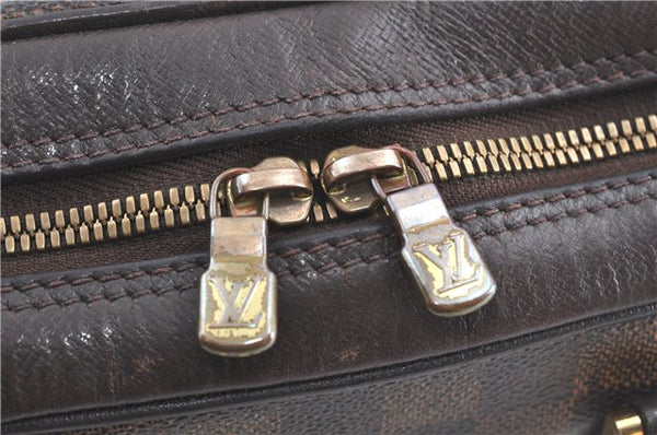 Authentic Louis Vuitton Damier Brera Hand Bag N51150 LV H9936