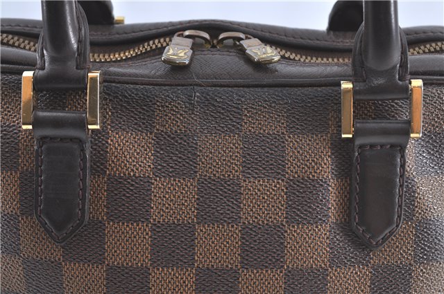 Authentic Louis Vuitton Damier Brera Hand Bag N51150 LV H9936