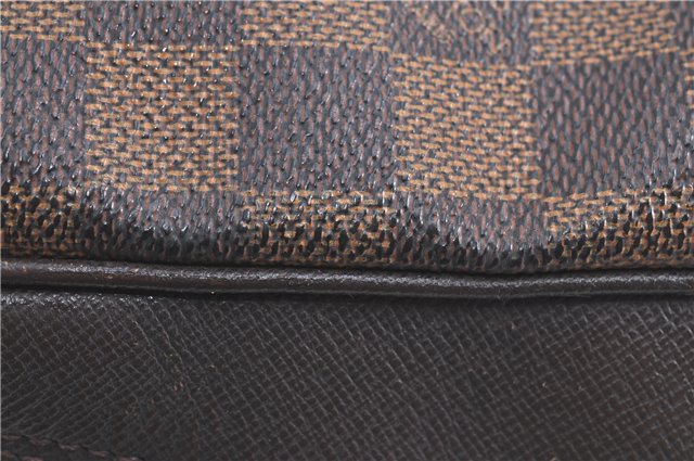 Authentic Louis Vuitton Damier Brera Hand Bag N51150 LV H9936