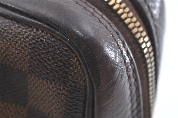 Authentic Louis Vuitton Damier Brera Hand Bag N51150 LV H9936