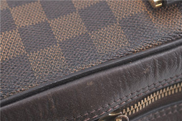 Authentic Louis Vuitton Damier Brera Hand Bag N51150 LV H9936