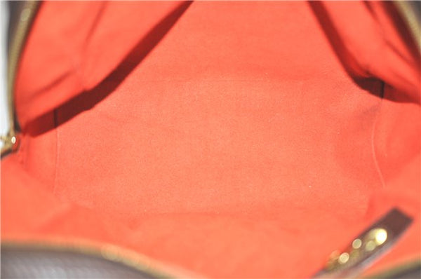 Authentic Louis Vuitton Damier Brera Hand Bag N51150 LV H9936