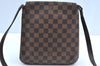 Auth Louis Vuitton Damier Musette Salsa Long Shoulder Cross Bag N51300 LV H9938