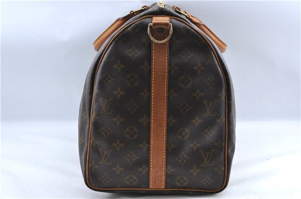 Auth Louis Vuitton Monogram Keepall Bandouliere 50 Boston Bag M41416 LV H9942