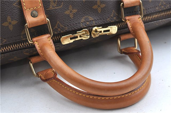 Auth Louis Vuitton Monogram Keepall Bandouliere 50 Boston Bag M41416 LV H9942