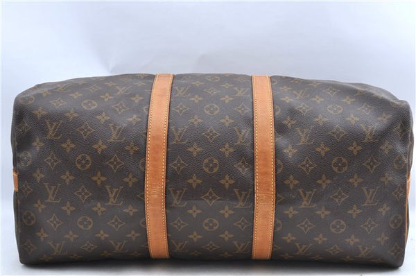 Auth Louis Vuitton Monogram Keepall Bandouliere 50 Boston Bag M41416 LV H9942