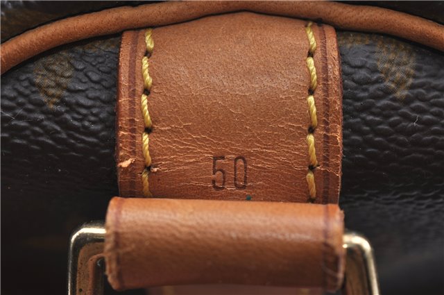 Auth Louis Vuitton Monogram Keepall Bandouliere 50 Boston Bag M41416 LV H9942