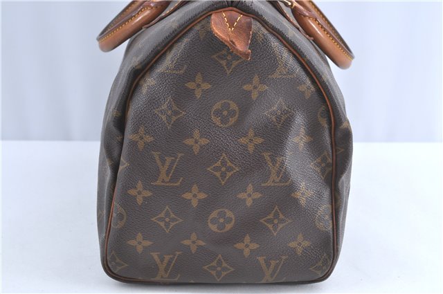 Authentic Louis Vuitton Monogram Speedy 30 Hand Bag M41526 LV H9944