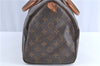 Authentic Louis Vuitton Monogram Speedy 30 Hand Bag M41526 LV H9944