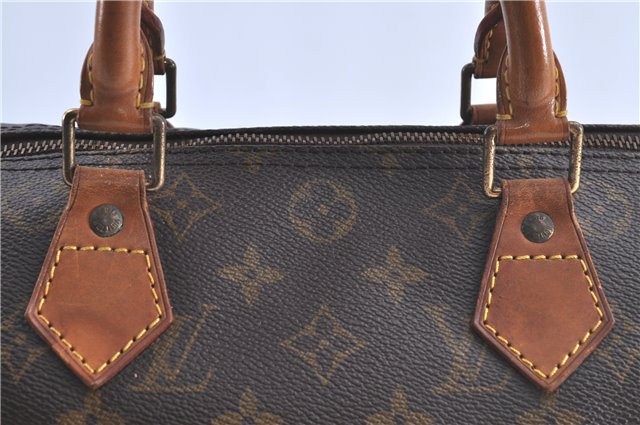 Authentic Louis Vuitton Monogram Speedy 30 Hand Bag M41526 LV H9944