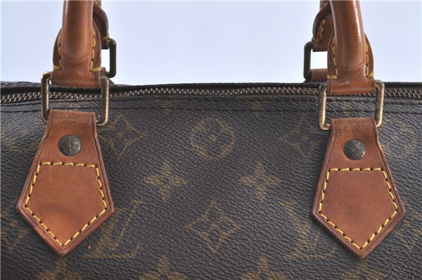 Authentic Louis Vuitton Monogram Speedy 30 Hand Bag M41526 LV H9944