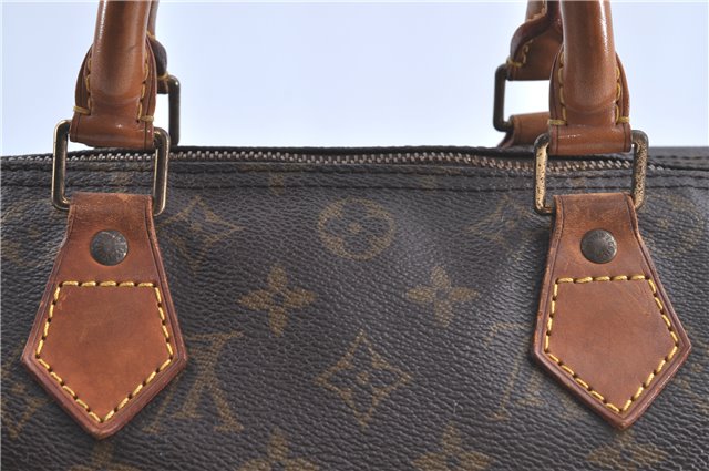 Authentic Louis Vuitton Monogram Speedy 30 Hand Bag M41526 LV H9944