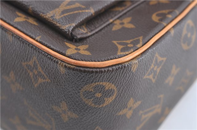 Authentic Louis Vuitton Monogram Excentri Cite Hand Bag M51161 LV H9946